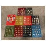 FAO MONEY FOOD FOR ALL 9 BOOK COIN SET