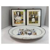 GUY BUFFET HAND SIGNED FRAMED LITHOGRAPHS & 1998