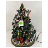 DANBURY MINT MINIATURE SCHNAUZER LIGHTED CHRISTMAS