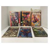 LARGE LOT OF COMIC BOOKS - SPIDERMAN, AQUAMAN,