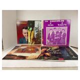 BOX LOT OF VINYL RECORDS - 45
