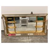 ILLINOIS MOULDING CO. MID CENTURY MODERN GOLD