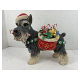 DANBURY MINT CHRISTMAS MINIATURE SCHNAUZER