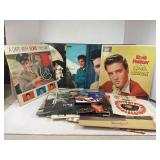 LARGE LOT OF VINYL ELVIS RECORDS - 45