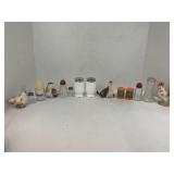 LOT OF VARIOUS SALT & PEPPER SHAKERS - JAPAN