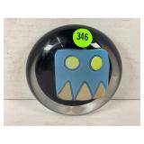 4 1/2" 1995 MARK LEWIS GLASS PAPERWEIGHT