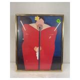 JOHNATHON GREEN 1989 BESSIE MAE FRAMED PRINT