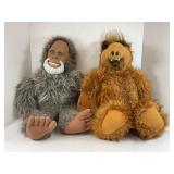 TALKING ALF DOLL - MISSING BATTERY COVER &