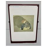 BETH VAN HOESEN WATERCOLOR PRINT OAKLAND