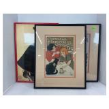 VINTAGE TOULOUSE LAUTREC SERIGRAPH PRINT "ARISTIDE