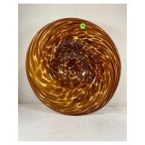16 INCH MURANO STYLE HAND BLOWN ART GLASS