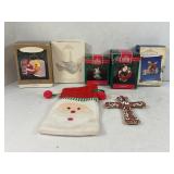 LOT OF CHRISTMAS ORNAMENTS - HALLMARK KEEPSAKES