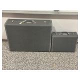 2 PIECE GREY SAMSONITE LUGGAGE SET
