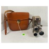 KODAK KEYSTONE 26 3 LENS MOVIE CAMERA WITH LEATHER