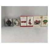 LOT OF CHRISTMAS ORNAMENTS HALLMARK KEEPSAKES &