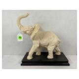 SANTINI ITALIAN ELEPHANT SCULPTURE - RESIN