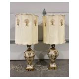 PAIR OF CARL FALKENSTEIN HOLLYWOOD REGENCY STYLE