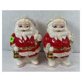 VINTAGE SPAGHETTI SANTA CLAUS COIN BANK - JAPAN -