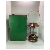 1978 COLEMAN MODEL 275 LANTERN AND COLEMAN CAMP