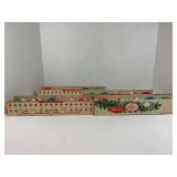 SHINY BRITE VINTAGE GLASS CHRISTMAS ORNAMENTS IN