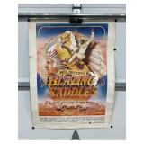 1974 MEL BROOKS BLAZING SADDLES MOVIE POSTER -