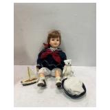 BOYDS BEAR 'BETSY' STYLE 4805 DOLL IN ORIGINAL BOX