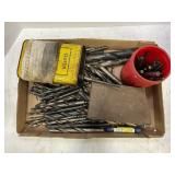 LARGE LOT OF ASSORTED DRILL BITS