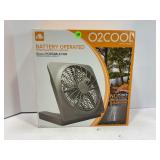 O2COOL BATTERY POWERED CAMPING FAN