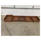 VINTAGE AIRSTREAM CAMPER STORAGE DRAWERS