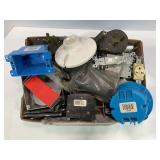 LARGE LOT OF ELECTRIC SUPPLIES - OUTLETS,