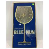 IMPORTED BLUE NUN CLOCK MIRROR - 10' X 20'