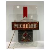 MICHELOB ON DRAFT LIGHT UP BEER SIGN - 12' X 18'