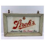 STROH'S AMERICA'S ONLY FIRE BREWED BEER FRAMED
