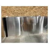 LARGE LOT OF ALUMINUM SHEETING DIFFERENT SIZES