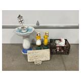 LARGE LOT OF OUTDOOR LAWN DECOR