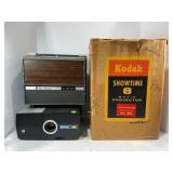 LOT OF 3 KODAK SHOWTIME 8 MOVIE PROJECTOR IN