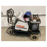 HOBART HANDLER 120 WIRE WELDER W/ TANK, ROLL