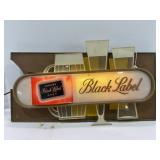 CARLING BLACK LABEL BEER LIGHT UP SIGN - 20' X 12'