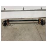 HEAVY DUTY TRAILER AXEL 90 INCHES
