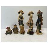 LOT OF 5 BOYDS BEARS IN THEIR ORIGINAL BOXES