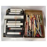 FORT RECOVERY ADVERTISING PENCILS AND PENS, VHS