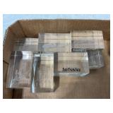 LOT OF 7 CRYSTALS - DALE EARNHARDT SR. & JR., I