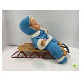 FLEXIBLE FLYER CLASSIC RACER MINATURE SLED W/
