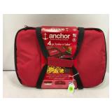 ANCHOR HOCKING 4 PIECE BAKE AND TAKE CASSEROLE