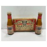 VINTAGE BUDWEISER SALT & PEPPER SHAKERS IN