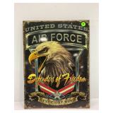 UNITED STATES AIR FORCE DEFENDERS OF FREEDOM METAL