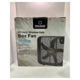 PELONIS 20-INCH WINDOW-SAFE BOX FAN IN ORIGINAL