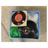 LARGE LOT OF 45 RPM VINTAGE RECORDS