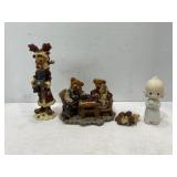 LOT OF 4 BOYDS BEARS IN THEIR ORIGINAL BOXES
