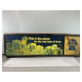PABST BLUE RIBBON FRAMED LIGHT UP SIGN - 37' X 11'